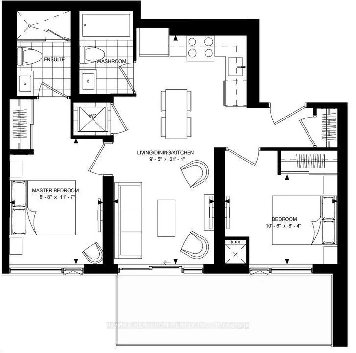 Photo 3 of Unit 2120, 20 Dunfield Avenue, Toronto, Mount Pleasant West — HOMEH