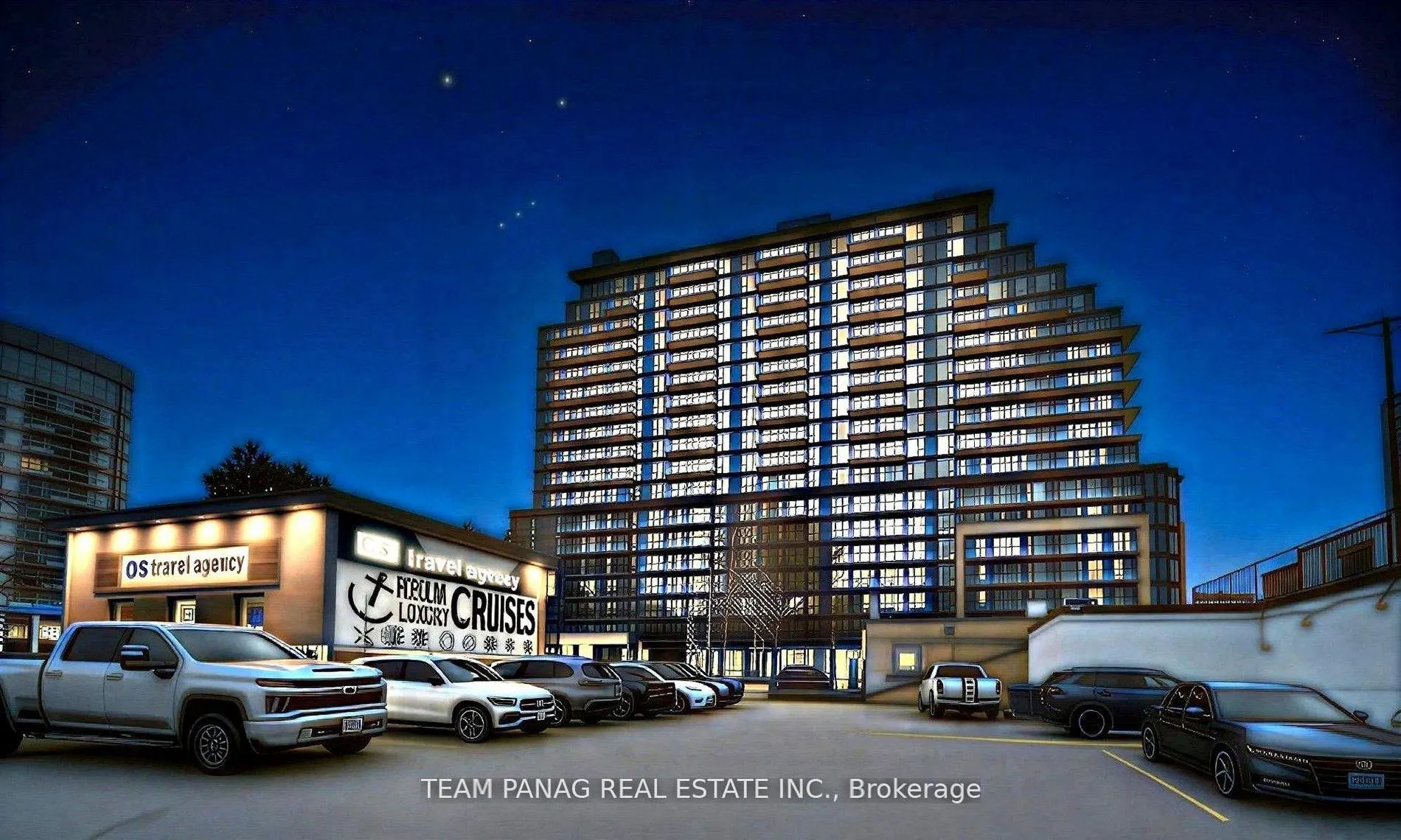 Front of Unit 624, 3009 Novar Road
