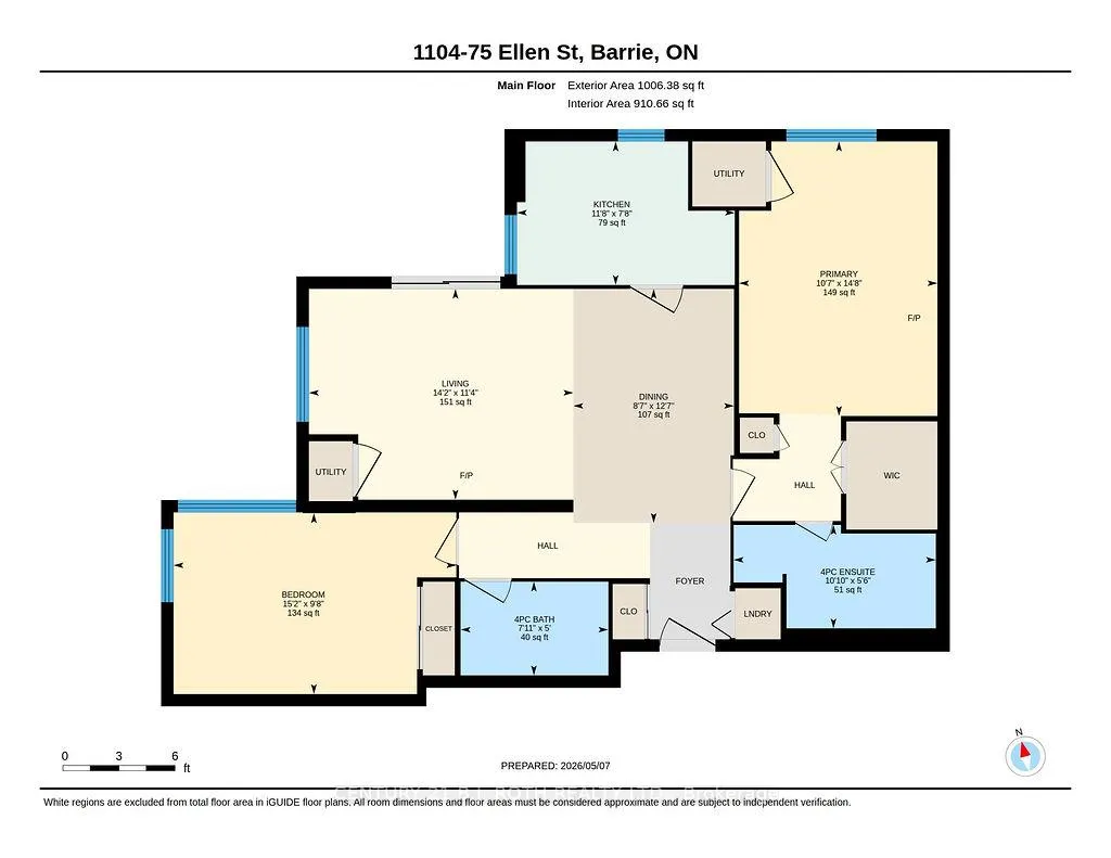 Photo 36 of Unit 1104, 75 Ellen Street, Barrie, City Centre — HOMEH