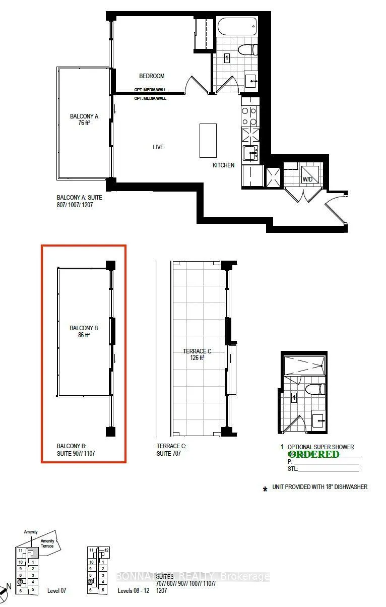 Photo 4 of Unit 907, 3006 William Cutmore Boulevard, Oakville, Joshua Meadows — HOMEH