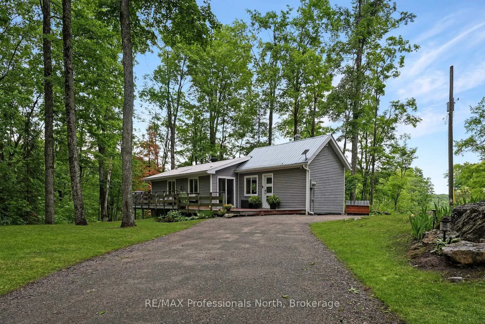 Front of 1534 Salerno Lake Road
