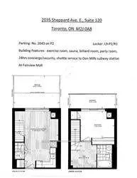 Photo 3 of Unit 120, 2035 Sheppard Avenue E, North York, Henry Farm — HOMEH