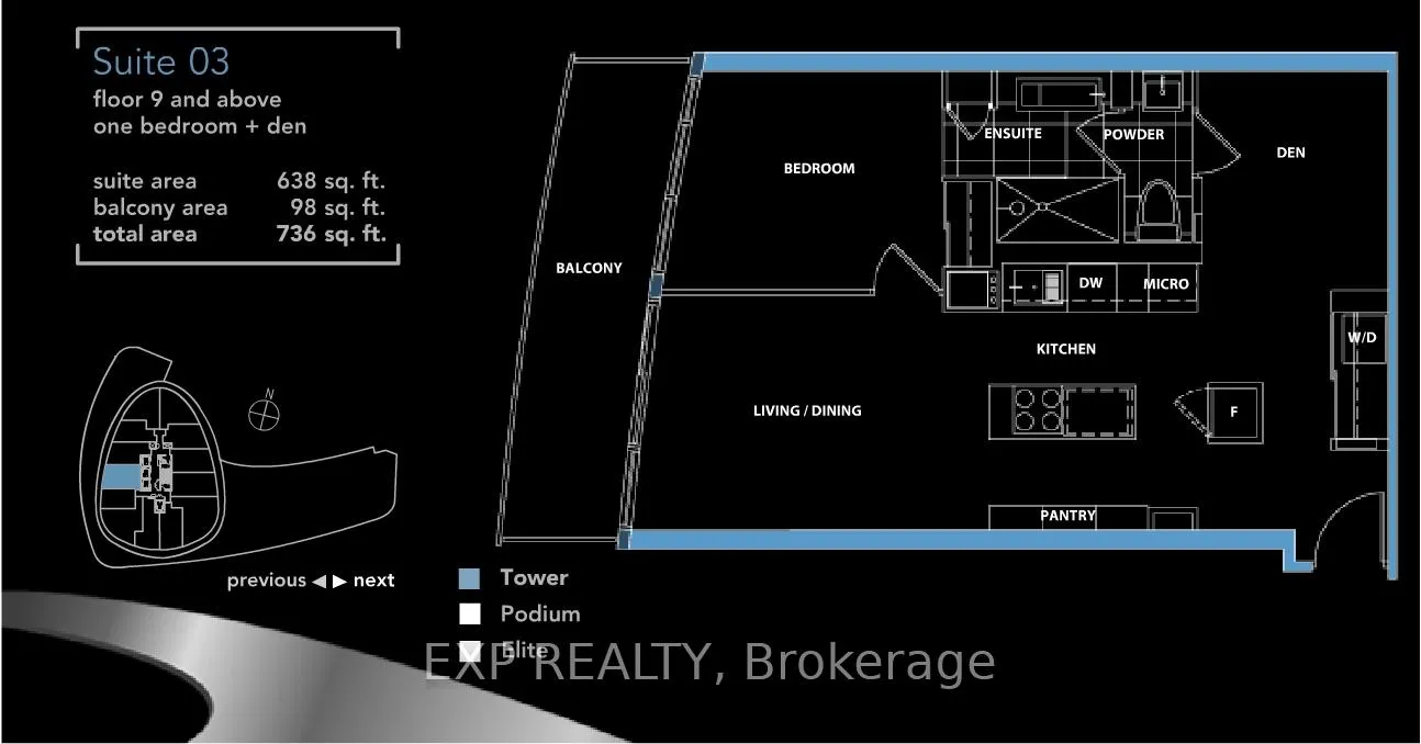 Photo 35 of Unit 2103, 38 Dan Leckie Way, Toronto, Waterfront Communities — HOMEH