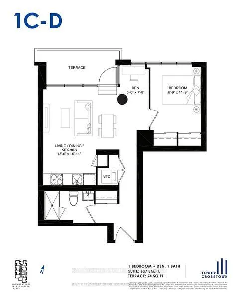 Photo 2 of Unit 3207, 5 Quarrington Lane, North York, Banbury-Don Mills — HOMEH