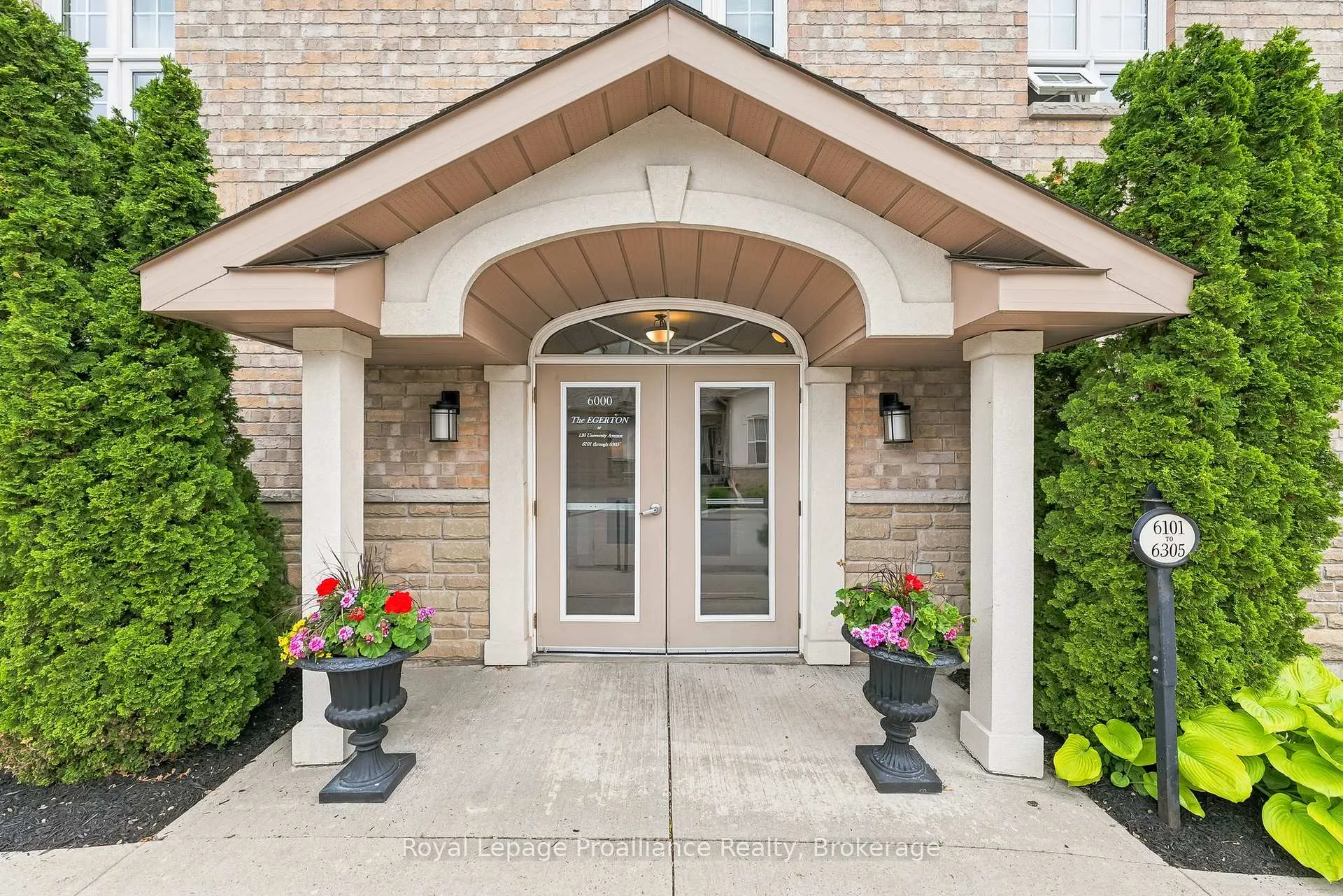 Front of Unit 6101, 120 University Avenue