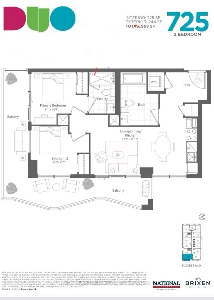 Photo 30 of Unit 1004, 260 Malta Avenue, Brampton, Fletcher's Creek South — HOMEH