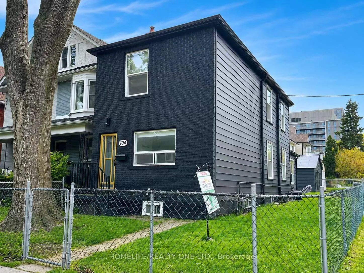 Front of 104 Benson Avenue