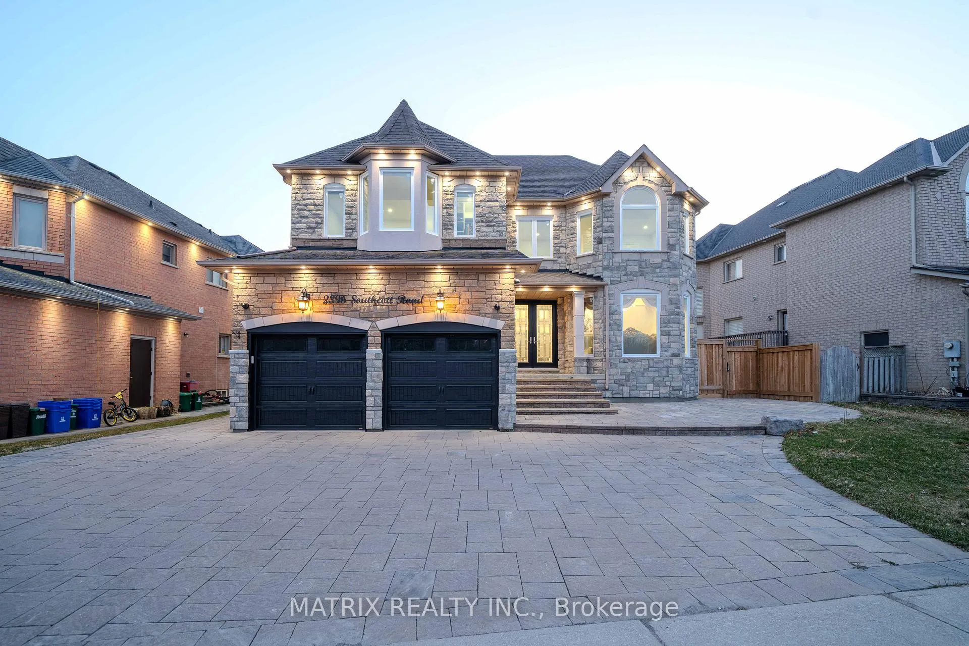 Front of 2396 Southcott Road