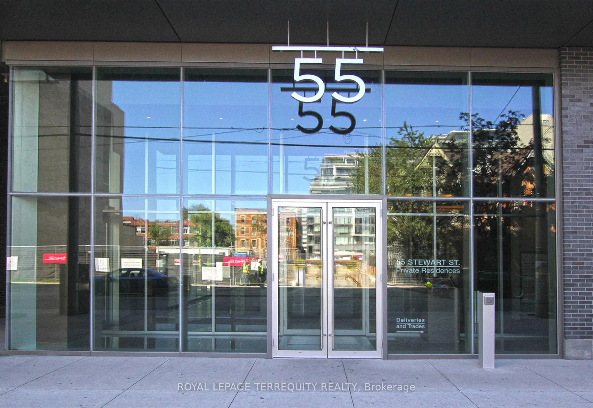 Front of Unit 902, 55 Stewart Street