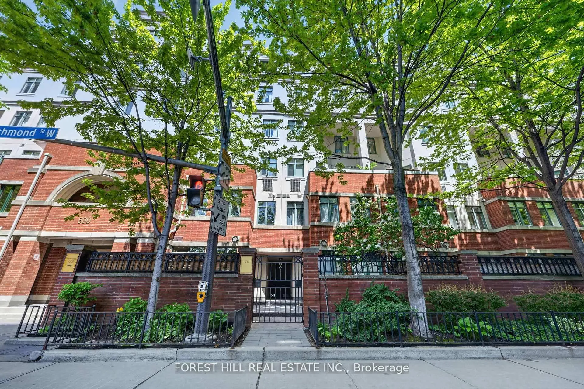 Front of Unit TH 115, 500 Richmond Street