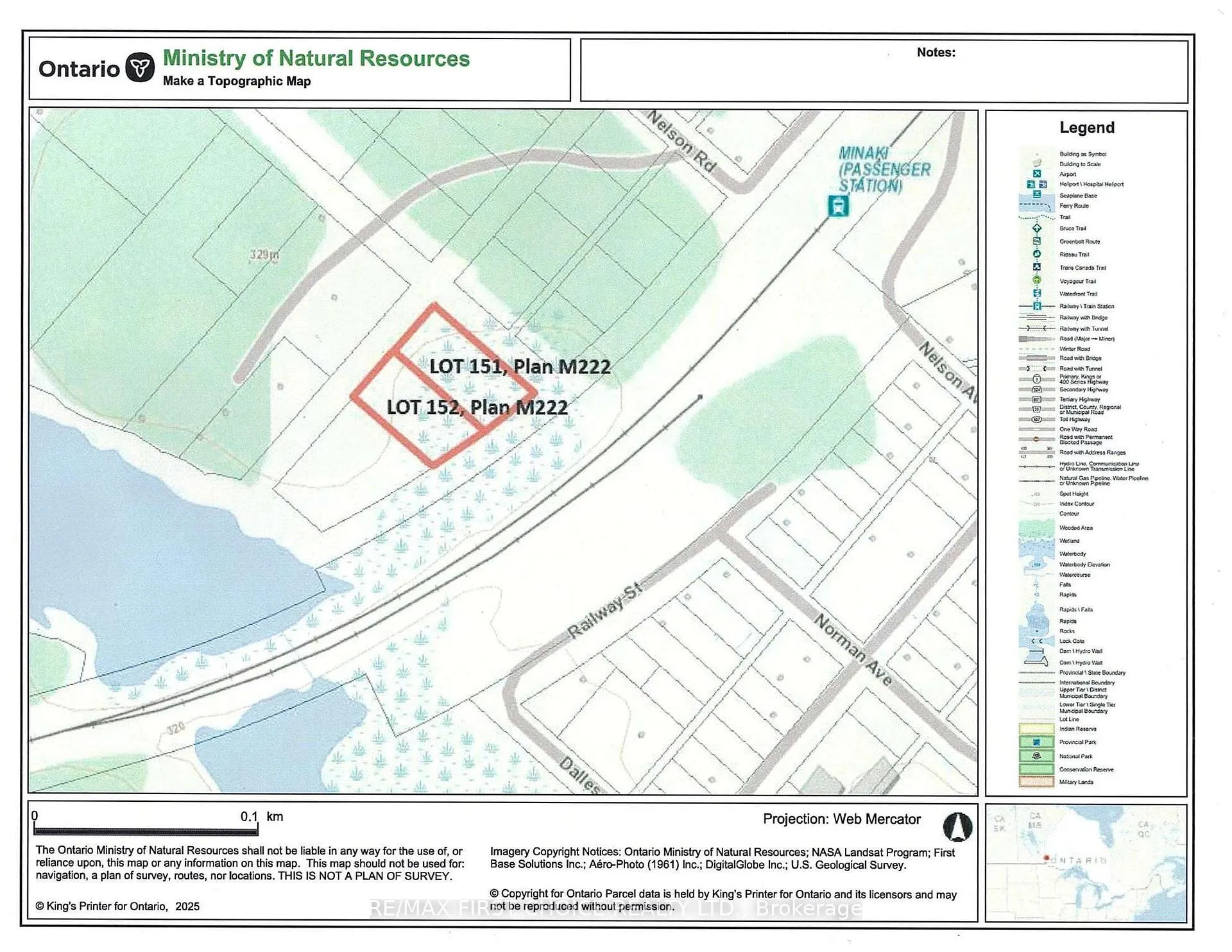 Photo 22 of Lot 151 Plan M222, Kenora Remote Area, Minaki-Winnepeg River — HOMEH