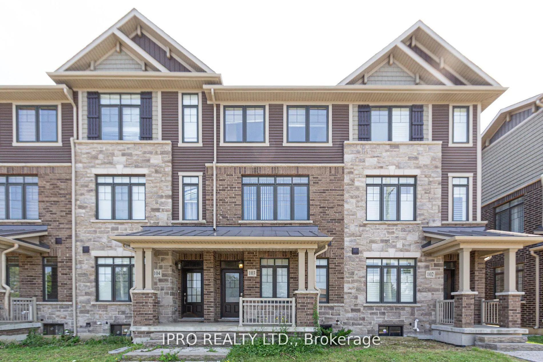 Front of Unit 103, 1890 Rymal Road