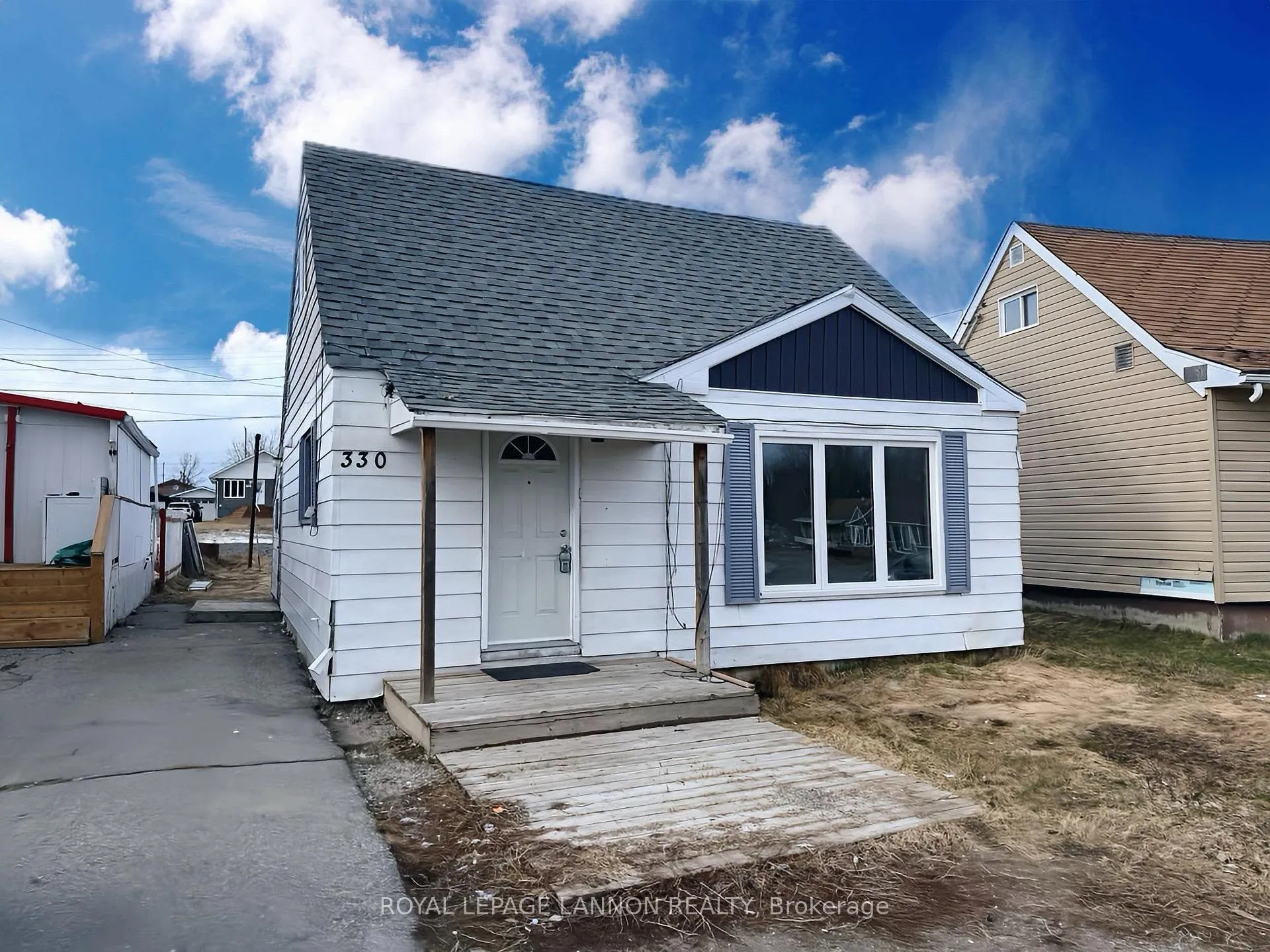 Front of 330 Ball Park Crescent
