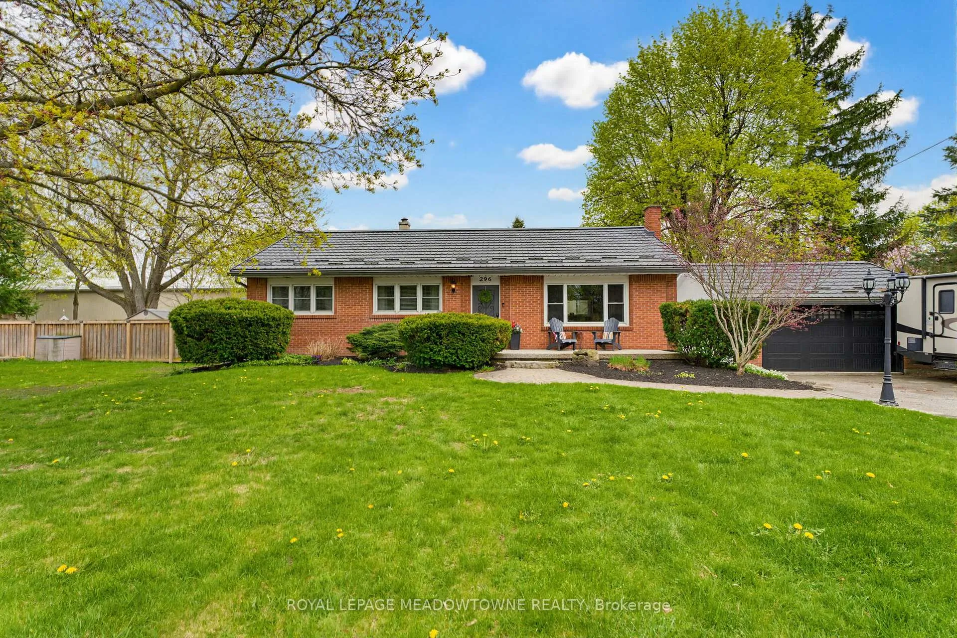 Front of 296 Progreston Road