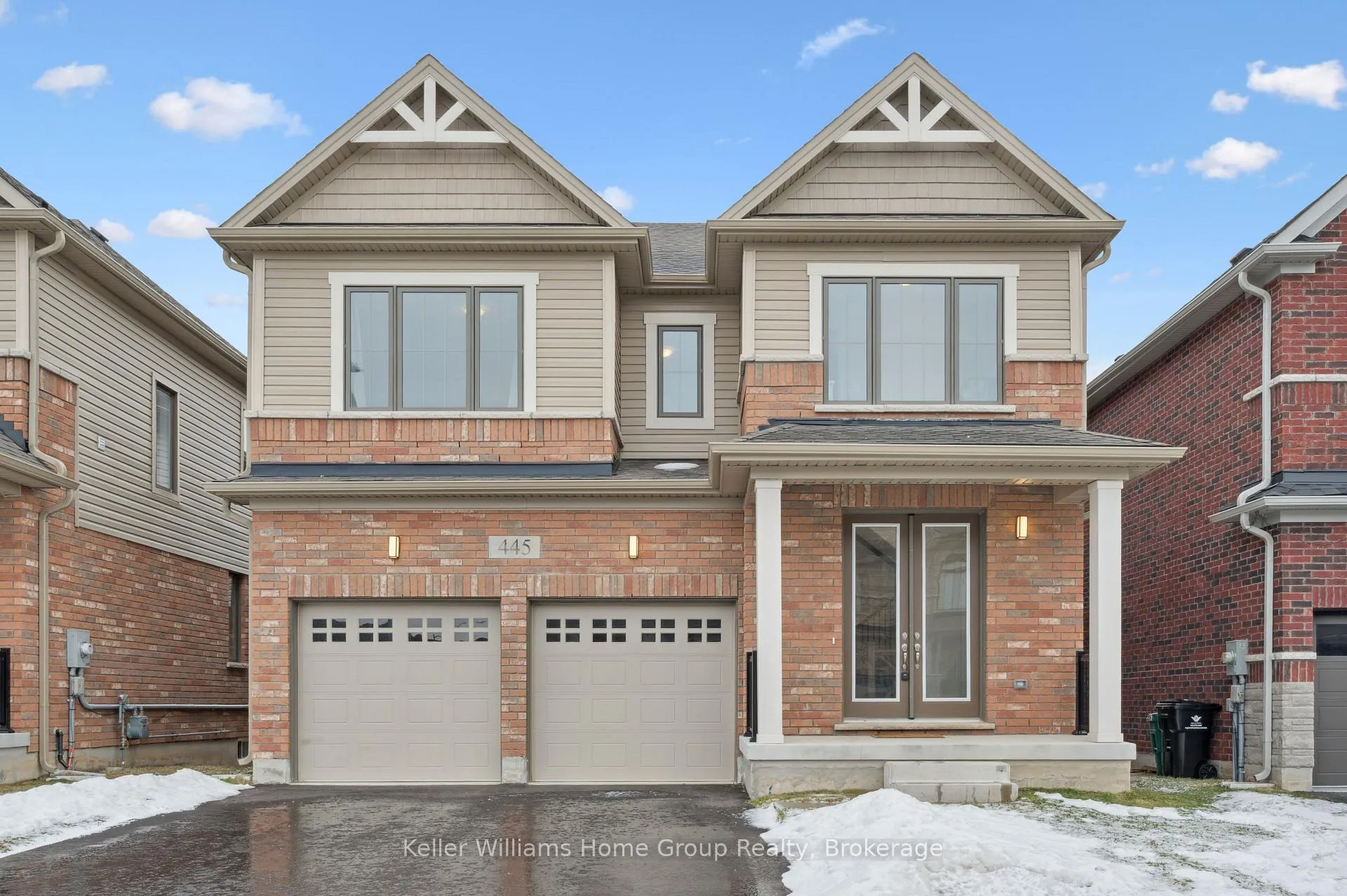 Front of 445 Robert Woolner Street