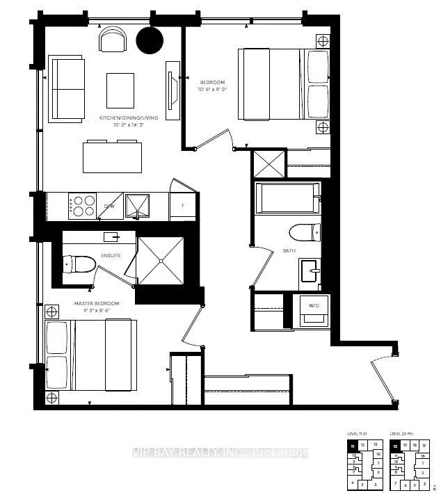 Front of Unit PH12, 82 Dalhousie Street