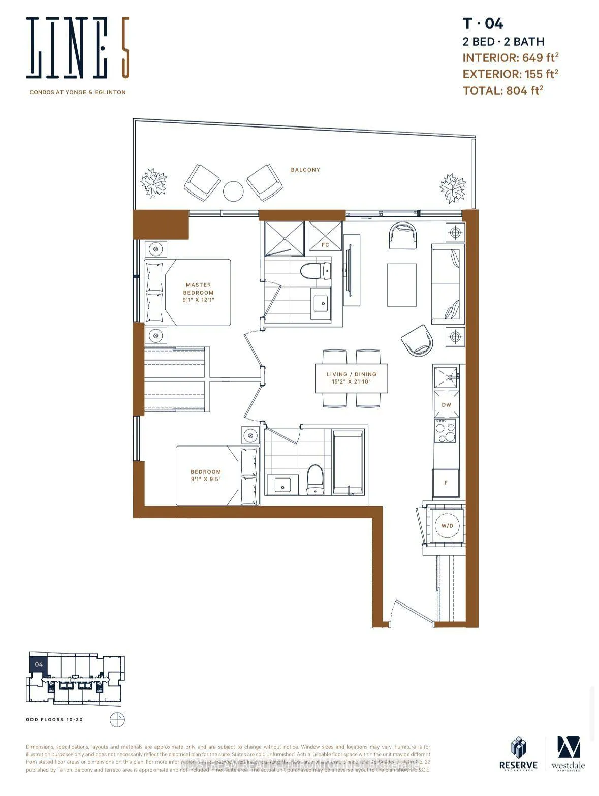 Photo 14 of Unit 3404, 117 Broadway Avenue, Toronto, Mount Pleasant West — HOMEH