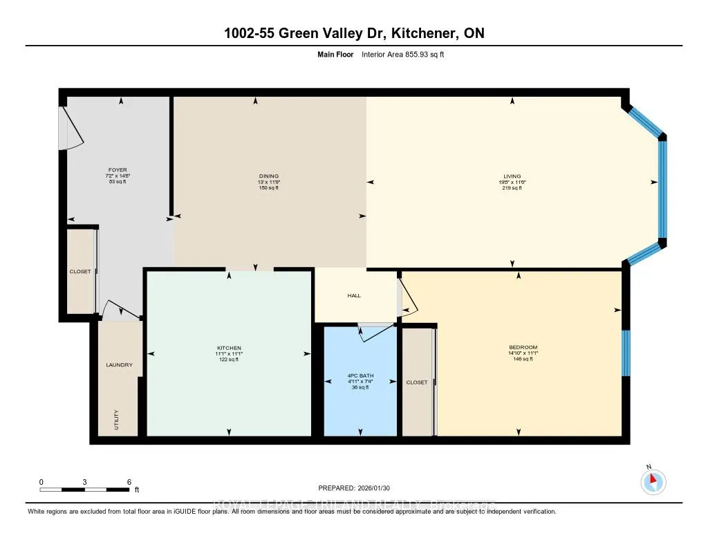 Photo 36 of Unit 1002, 55 Green Valley Drive, Kitchener, Pioneer Park — HOMEH