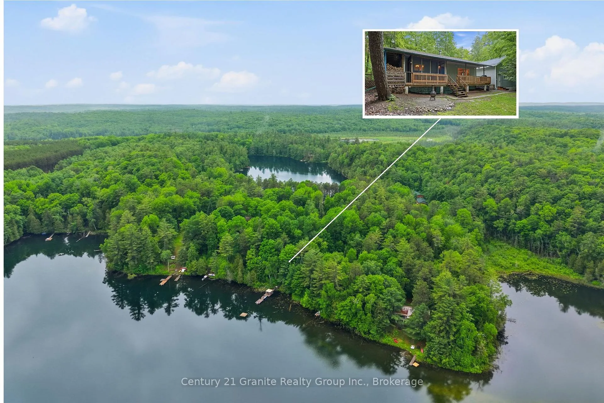 Front of 76 Rock Lake Court