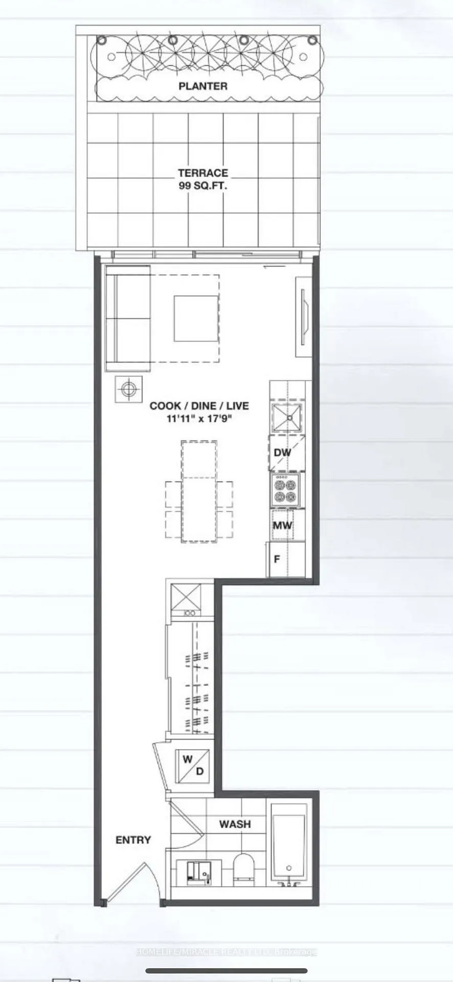 Photo 19 of Unit 206, 783 Bathurst Street, Toronto, University — HOMEH