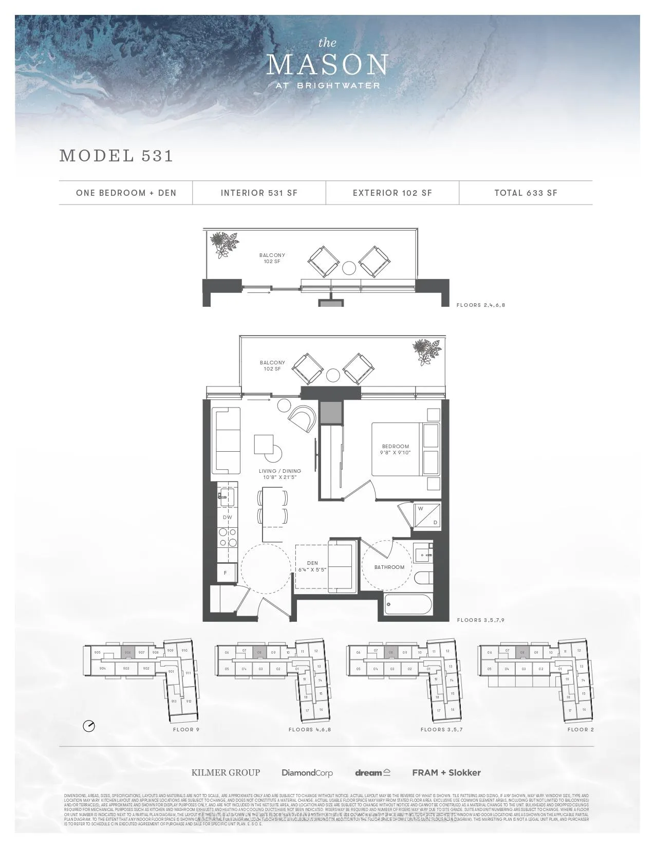 Photo 7 of Unit 708, 251 Masonry Way, Mississauga, Port Credit — HOMEH