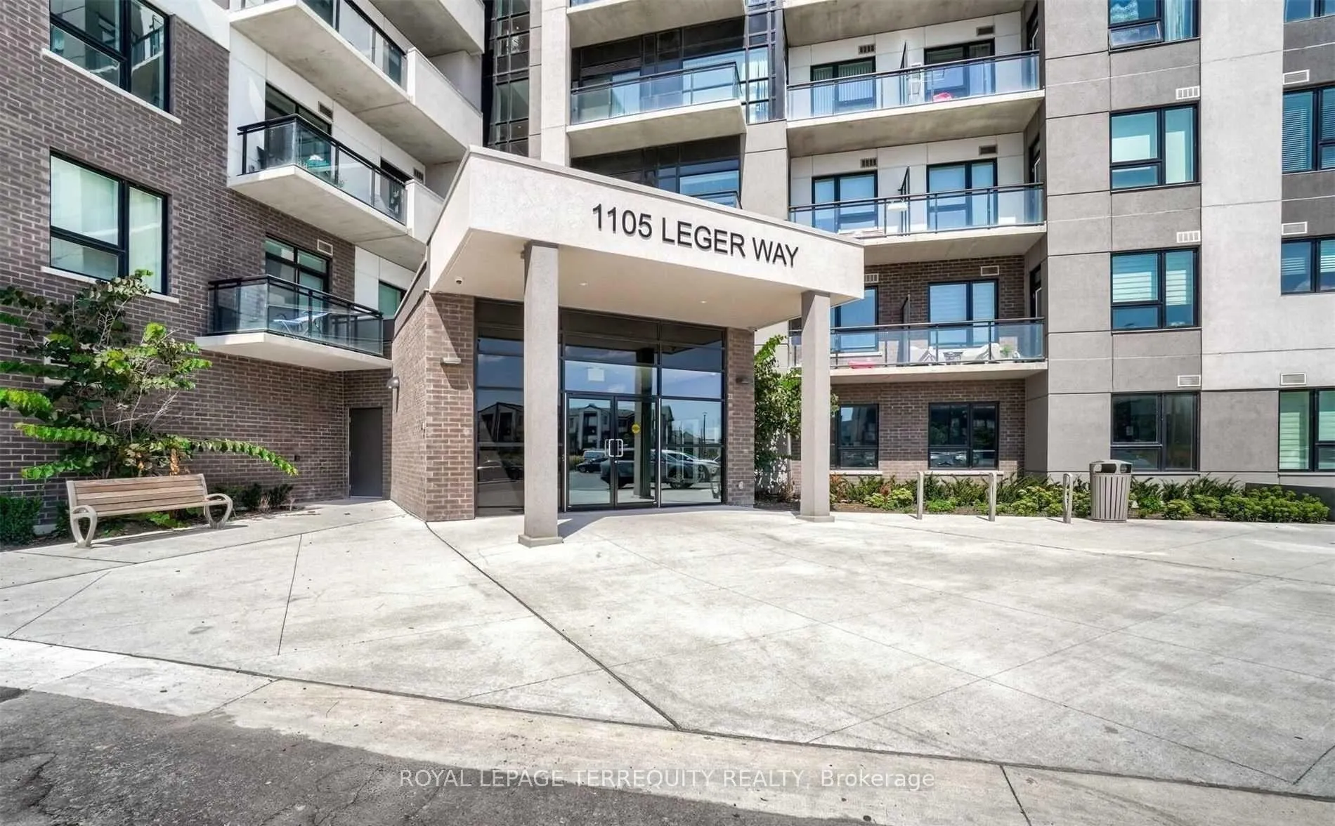 Front of Unit 612, 1105 Leger Way