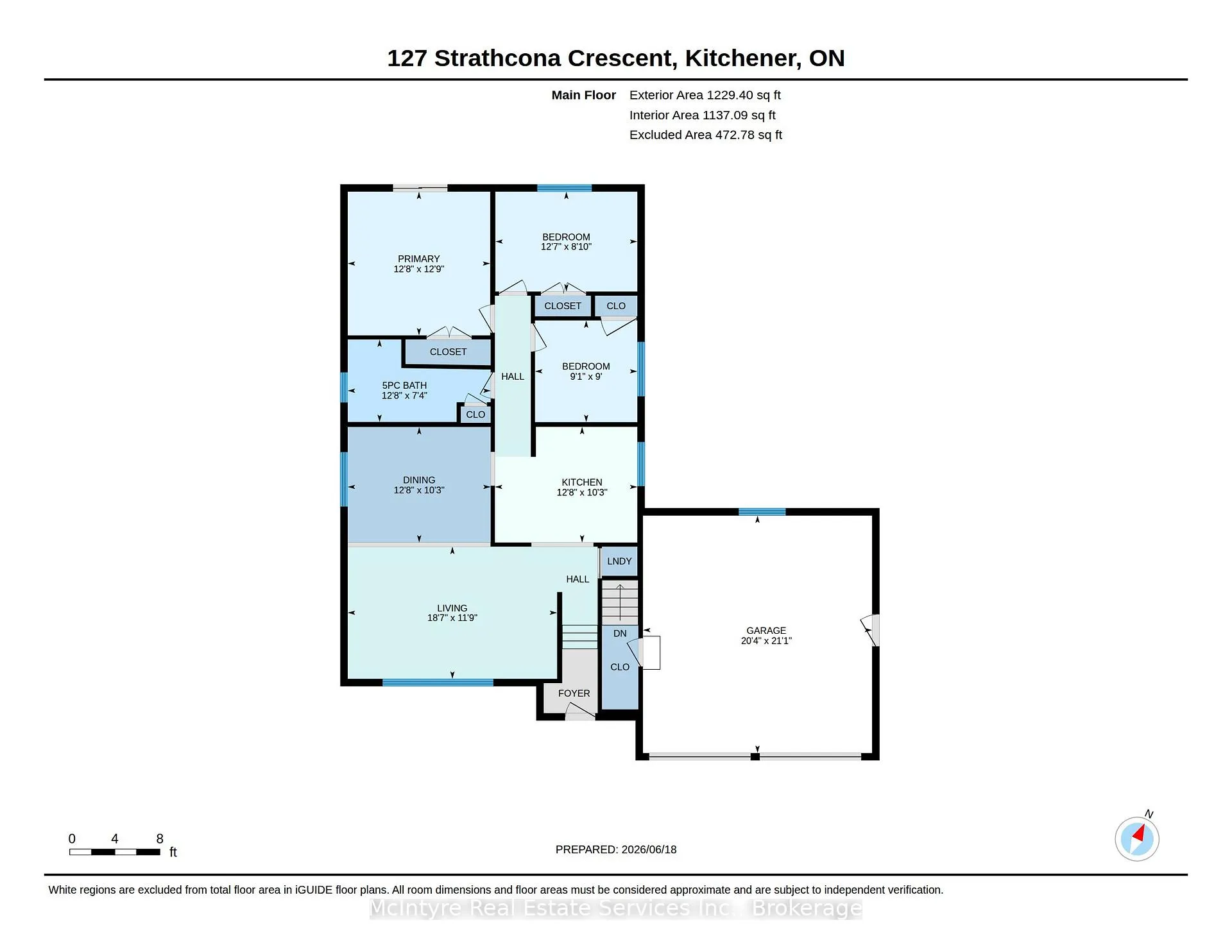 Photo 49 of 127 Strathcona Crescent, Kitchener, Heritage Park - Kitchener — HOMEH