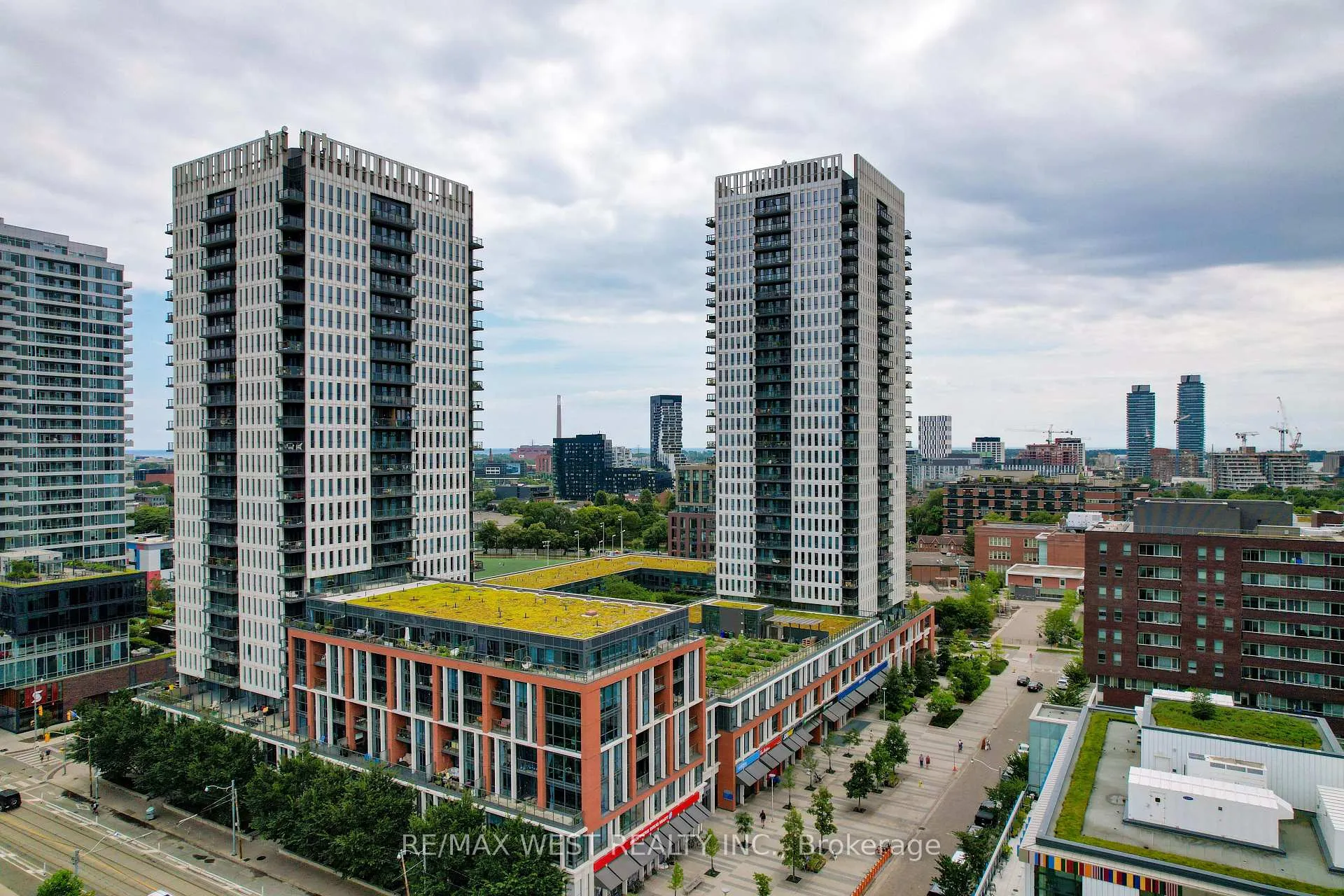 Front of Unit 911, 55 Regent Park Boulevard