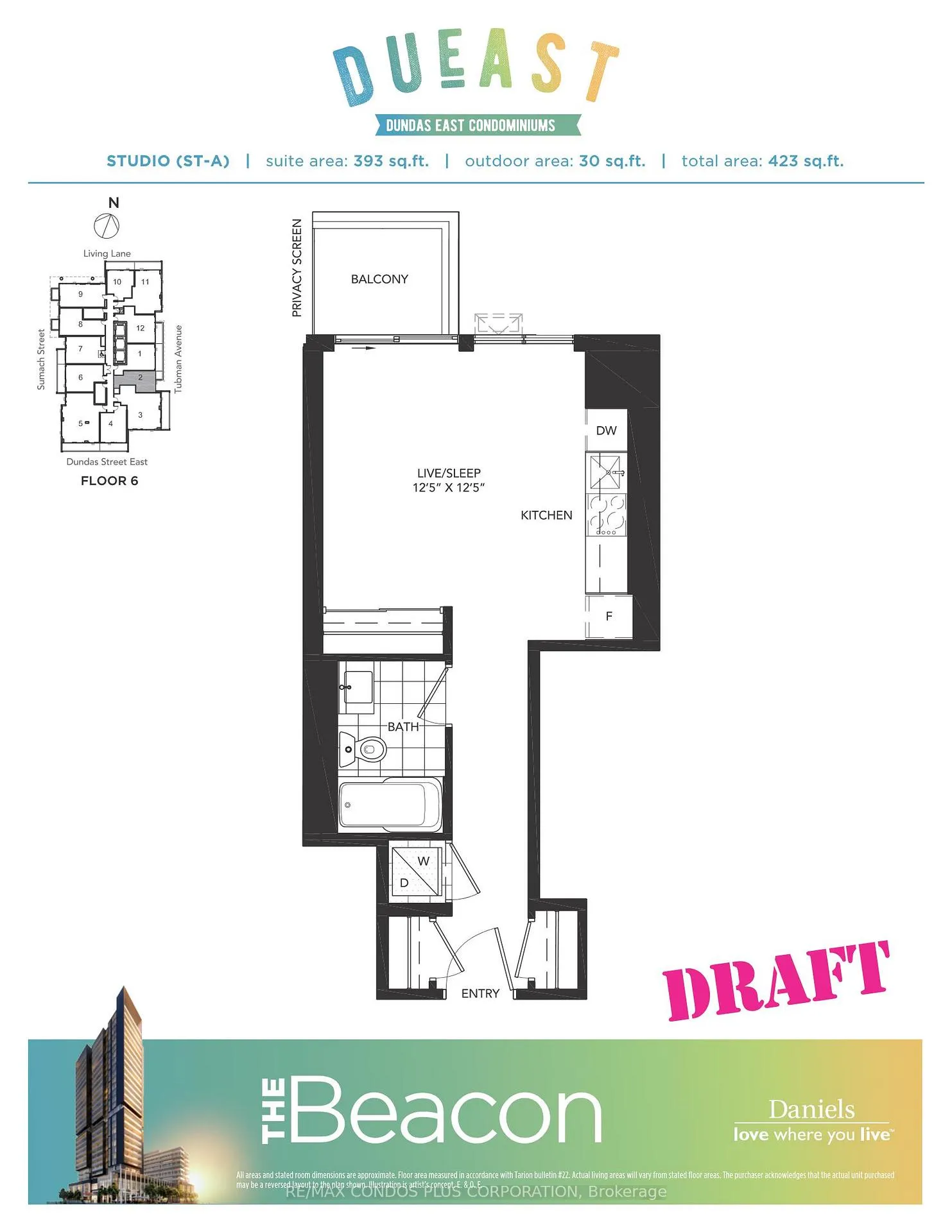 Photo 13 of Unit 702, 225 Sumach Street, Toronto, Regent Park — HOMEH