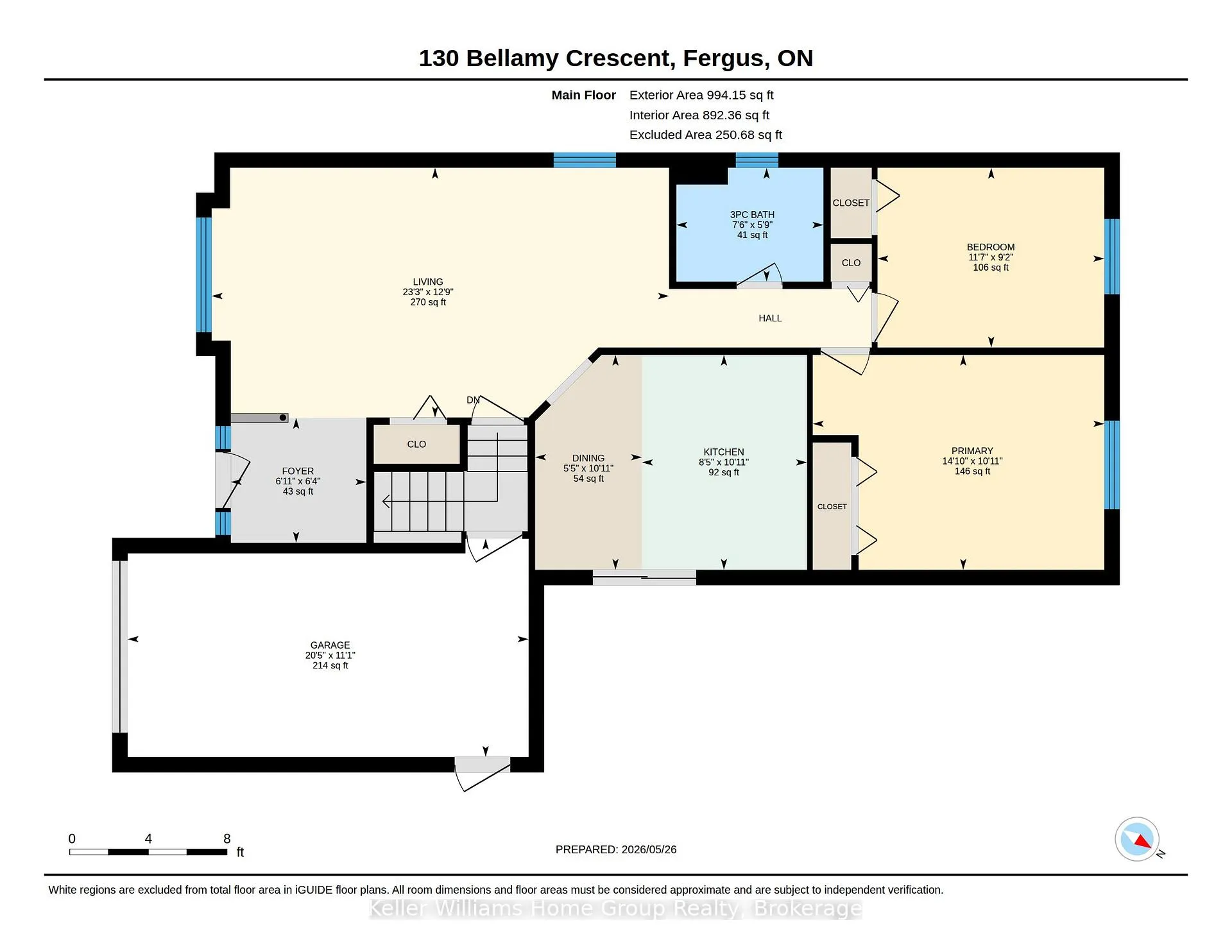 Photo 45 of 130 Bellamy Crescent, Centre Wellington, Fergus — HOMEH