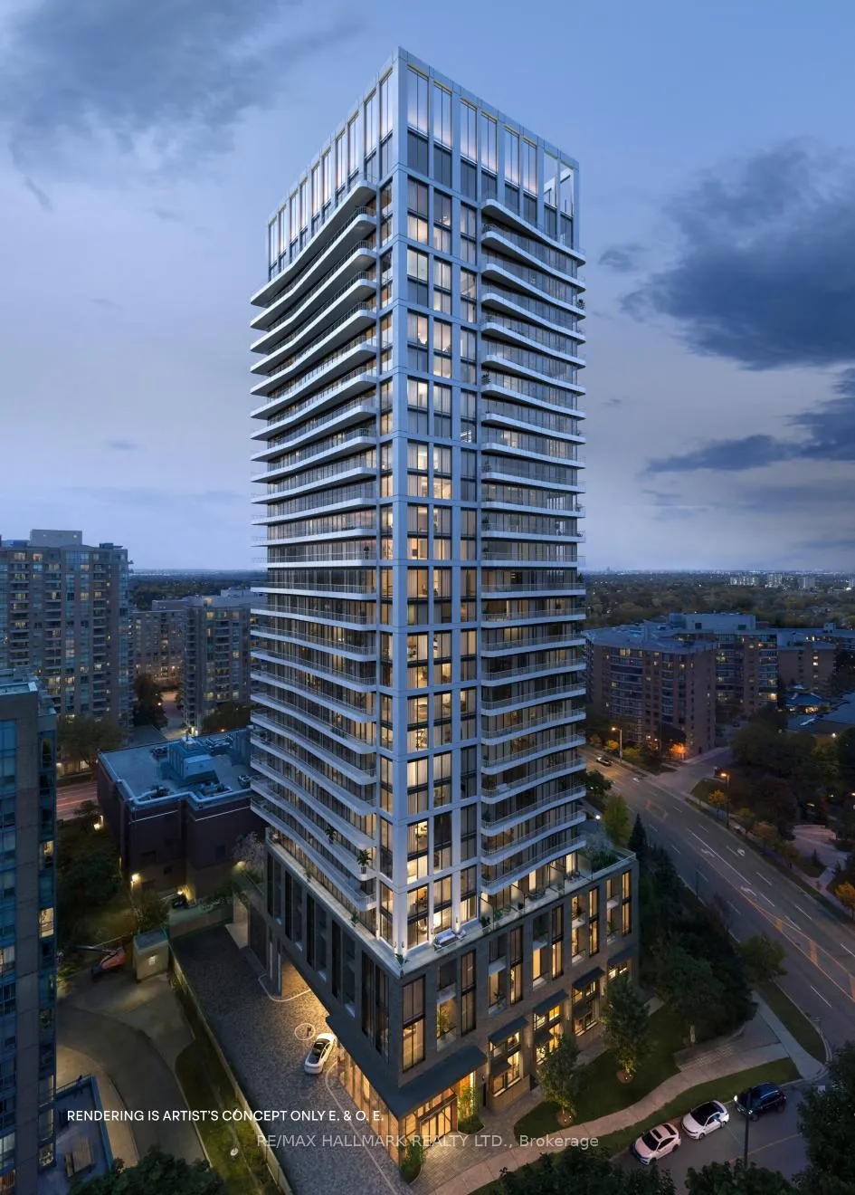 Front of Unit 1212, 36 Olive Avenue