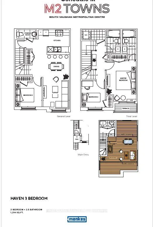 Photo 2 of Unit TH194, 141 Honeycrisp Crescent, Vaughan, Vaughan Corporate Centre — HOMEH