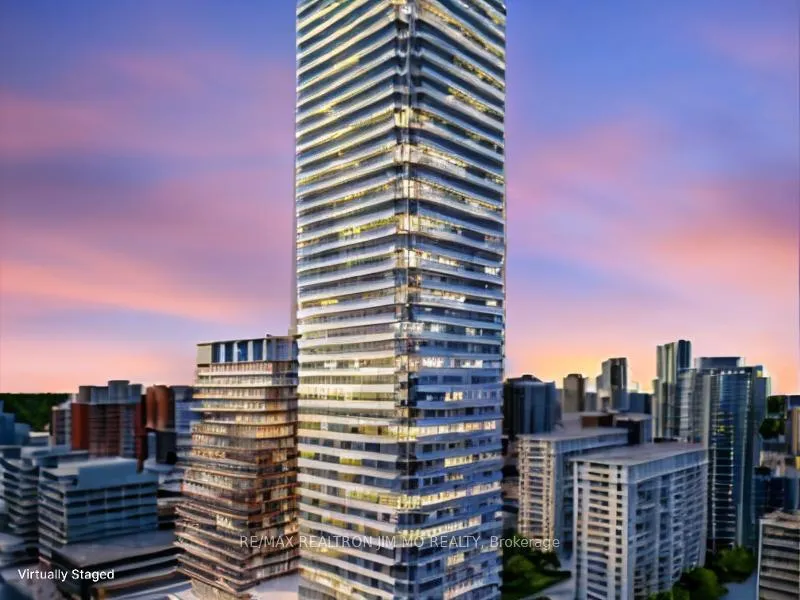 Front of Unit 2501, 501 Yonge Street