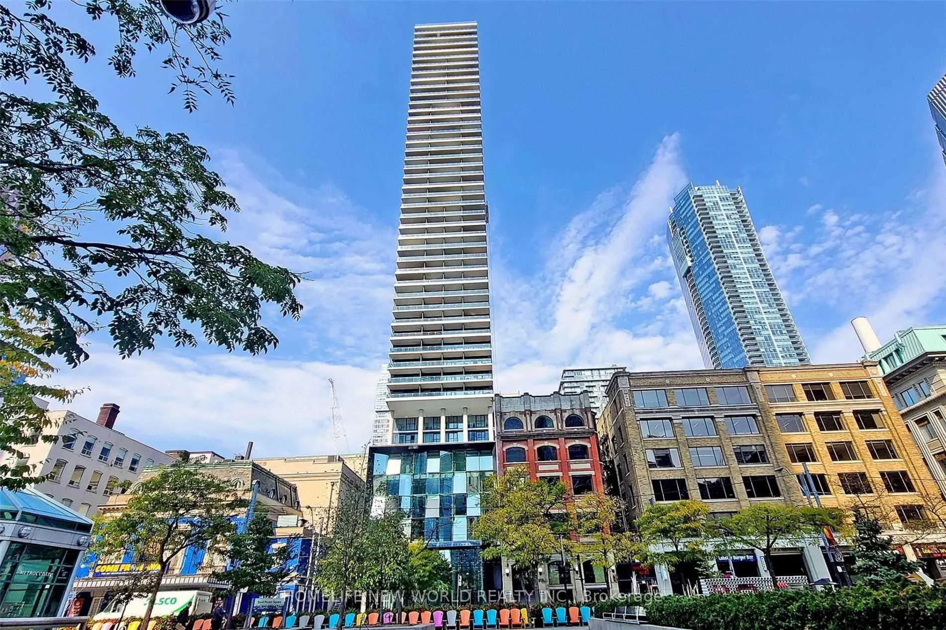 Front of Unit 2703, 224 King Street W