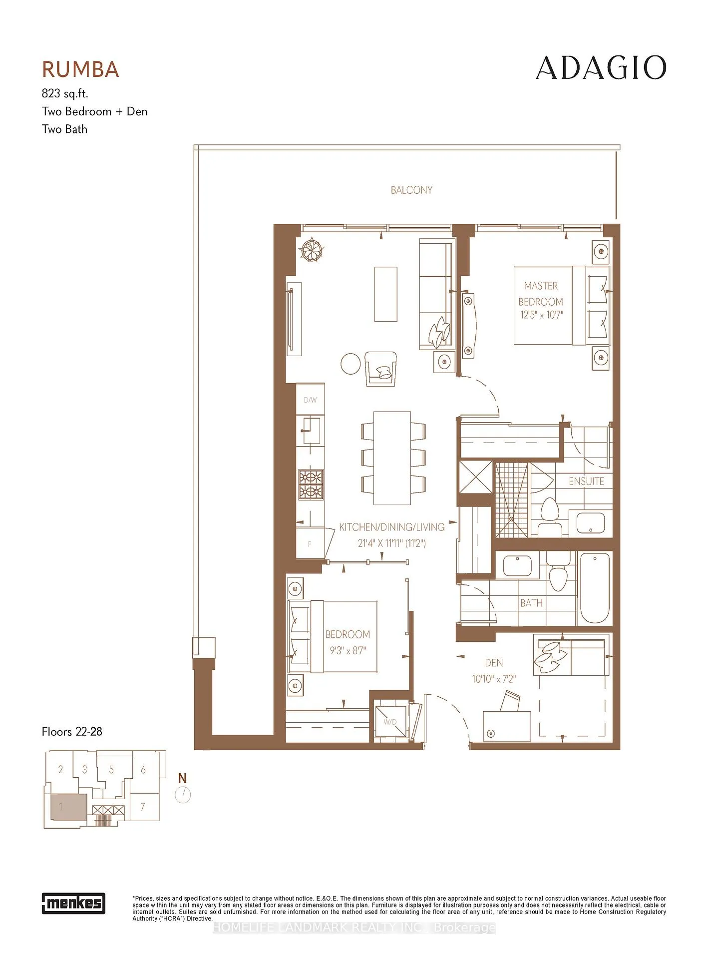 Photo 2 of Unit 2201, 771 Yonge Street, Toronto, Rosedale-Moore Park — HOMEH