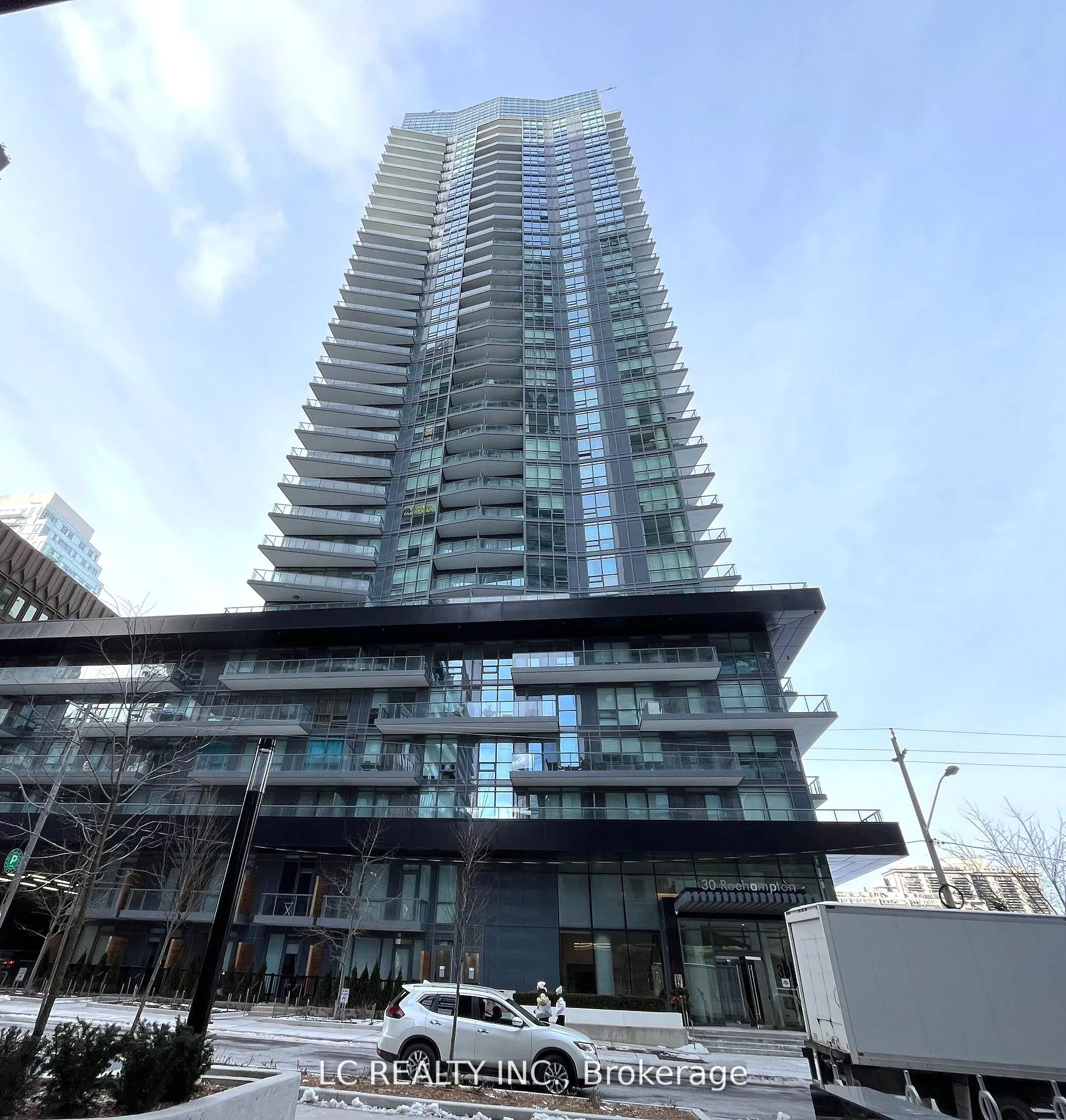 Front of Unit 2410, 30 Roehampton Avenue