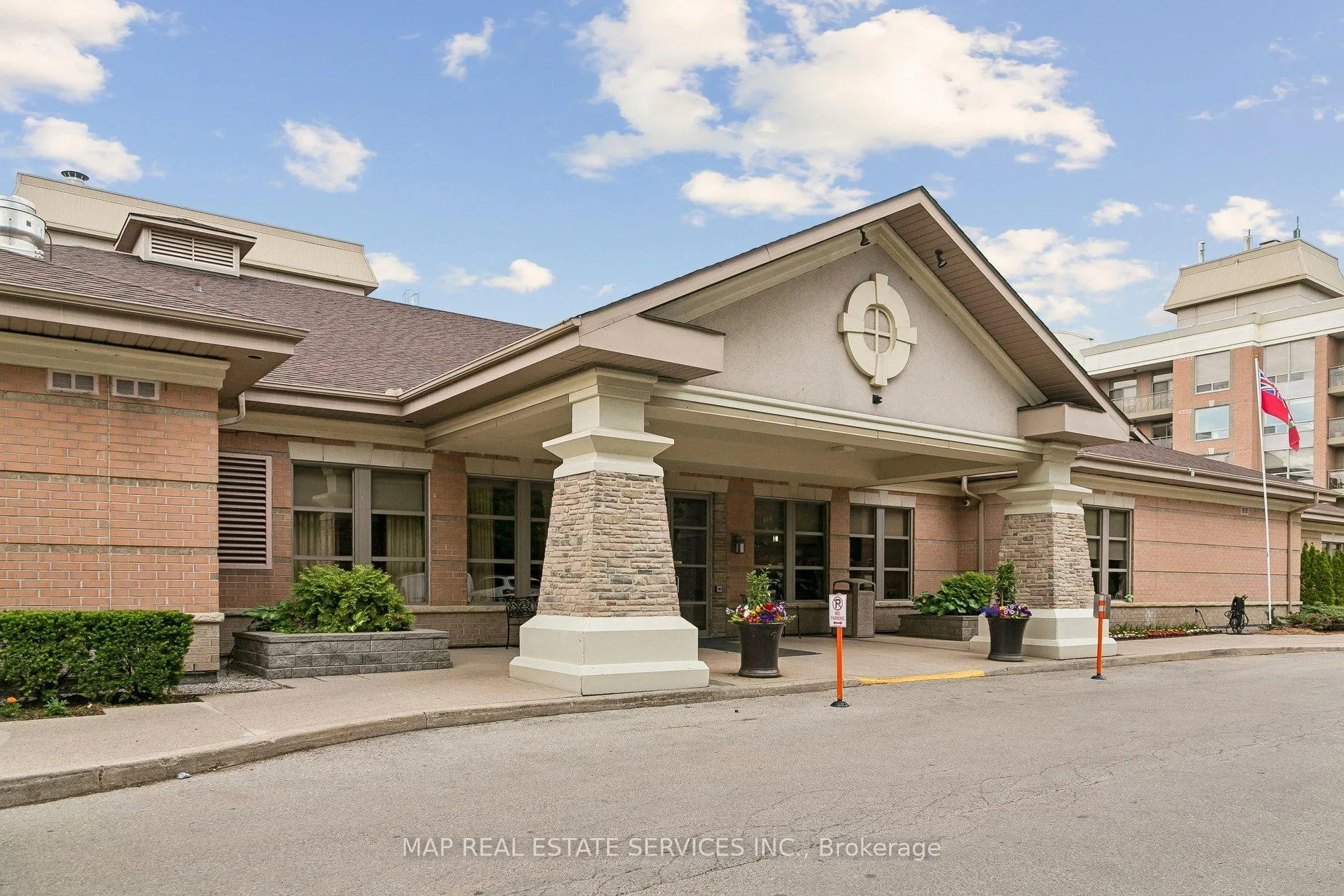 Front of Unit 2206, 100 Burloak Drive