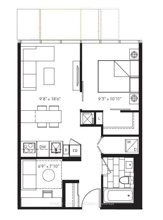 Photo 2 of Unit 2203, 77 Shuter Street, Toronto, Church-Yonge Corridor — HOMEH