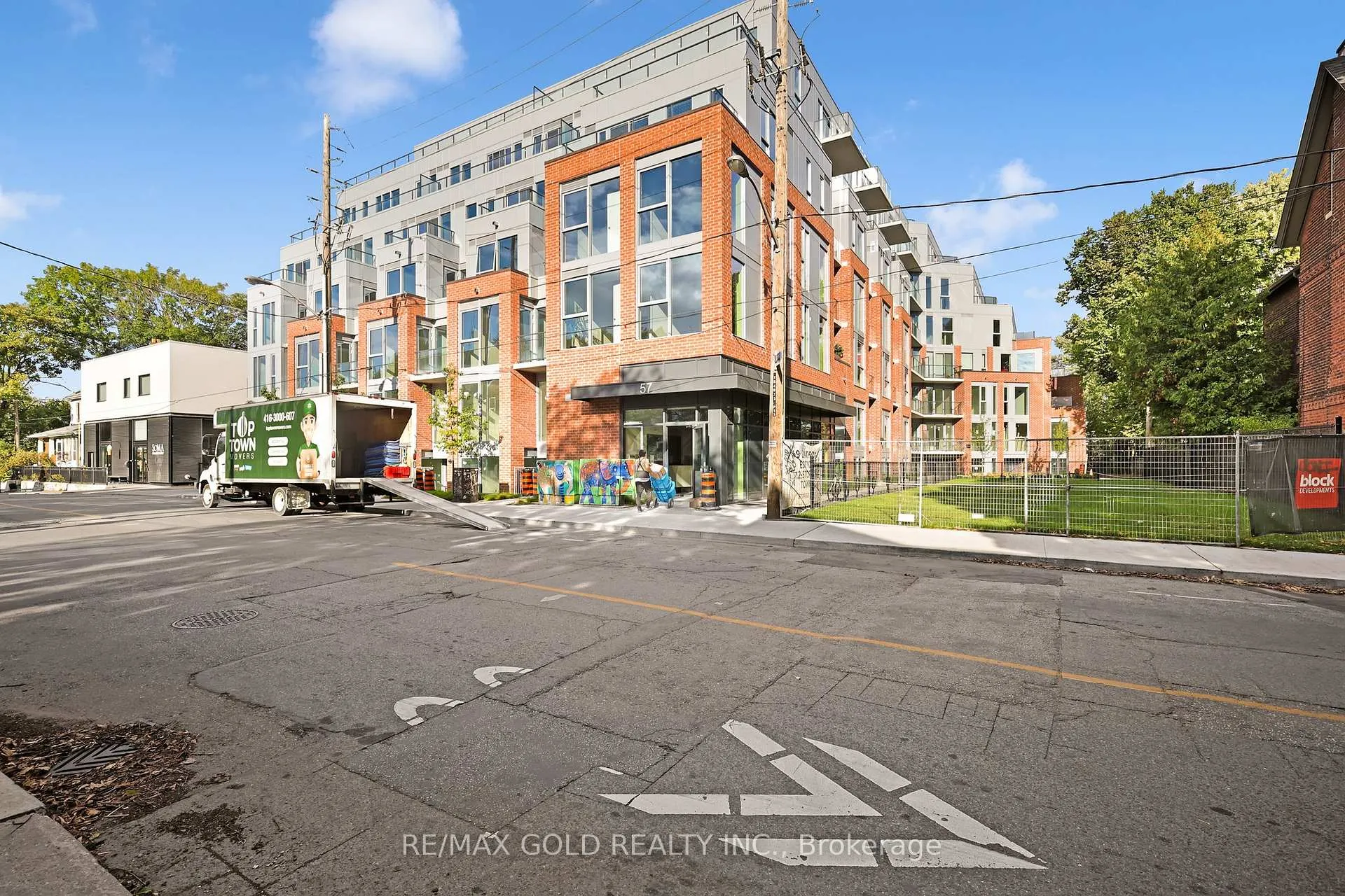 Front of Unit 503, 57 Brock Avenue