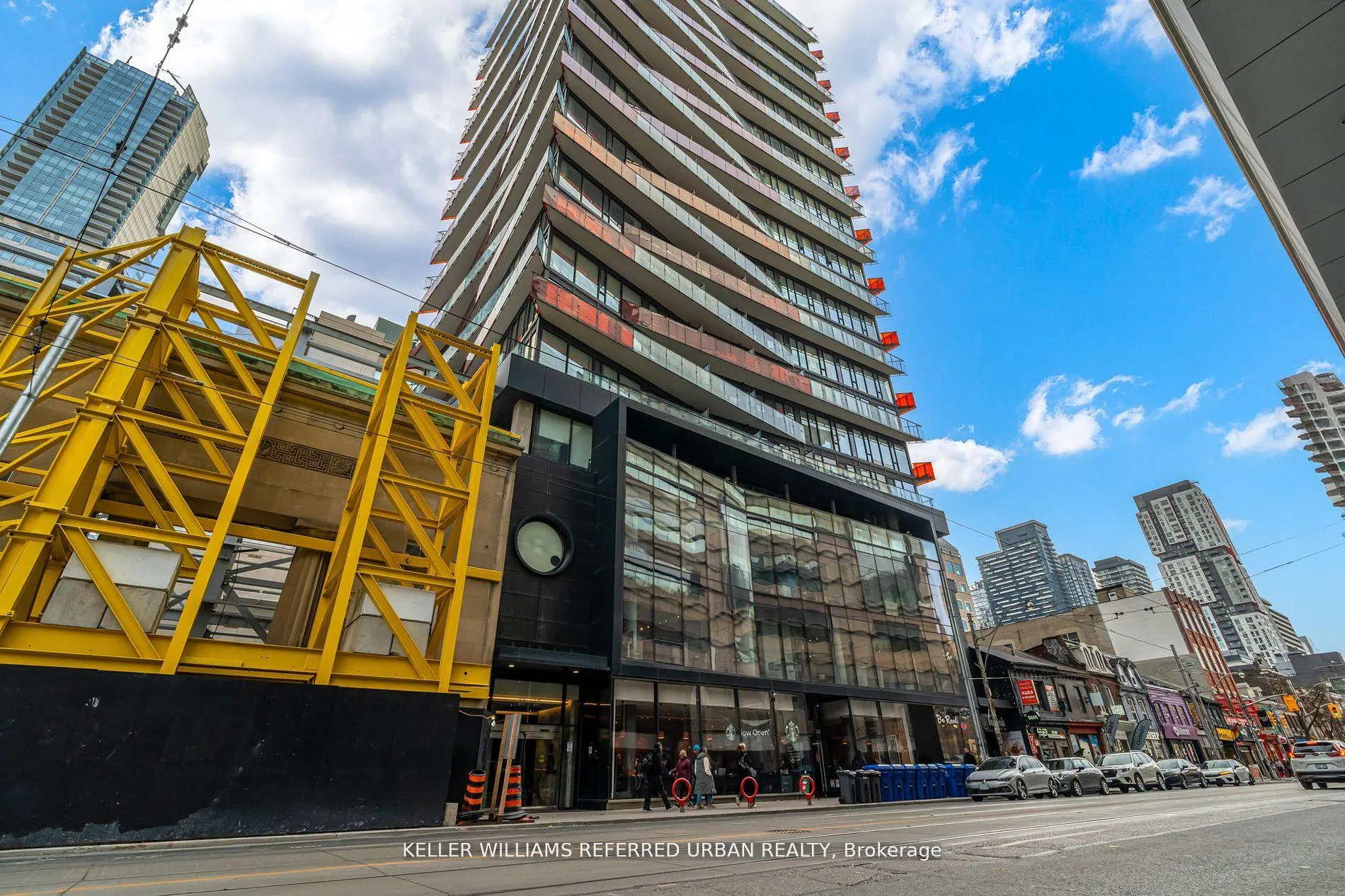 Front of Unit 1302, 215 Queen Street W