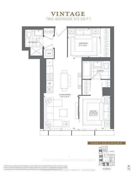 Photo 2 of Unit 301, 3 Gloucester Street, Toronto, Church-Yonge Corridor — HOMEH