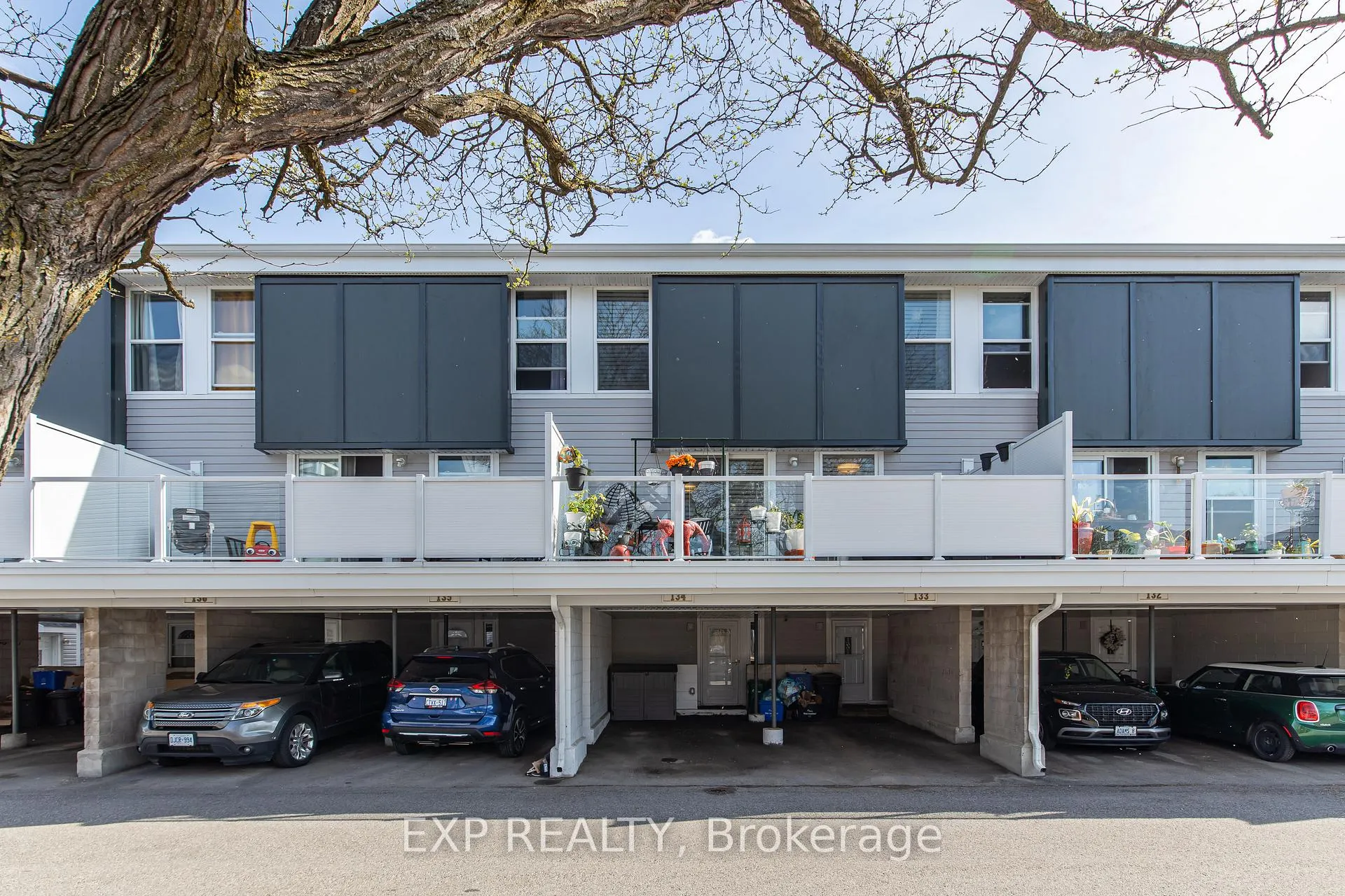 Front of Unit 134, 3445 Uplands Drive