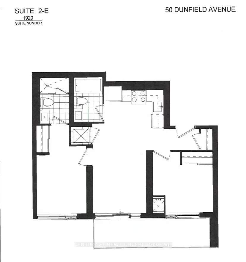 Photo 12 of Unit 1920, 50 Dunfield Avenue, Toronto, Mount Pleasant West — HOMEH