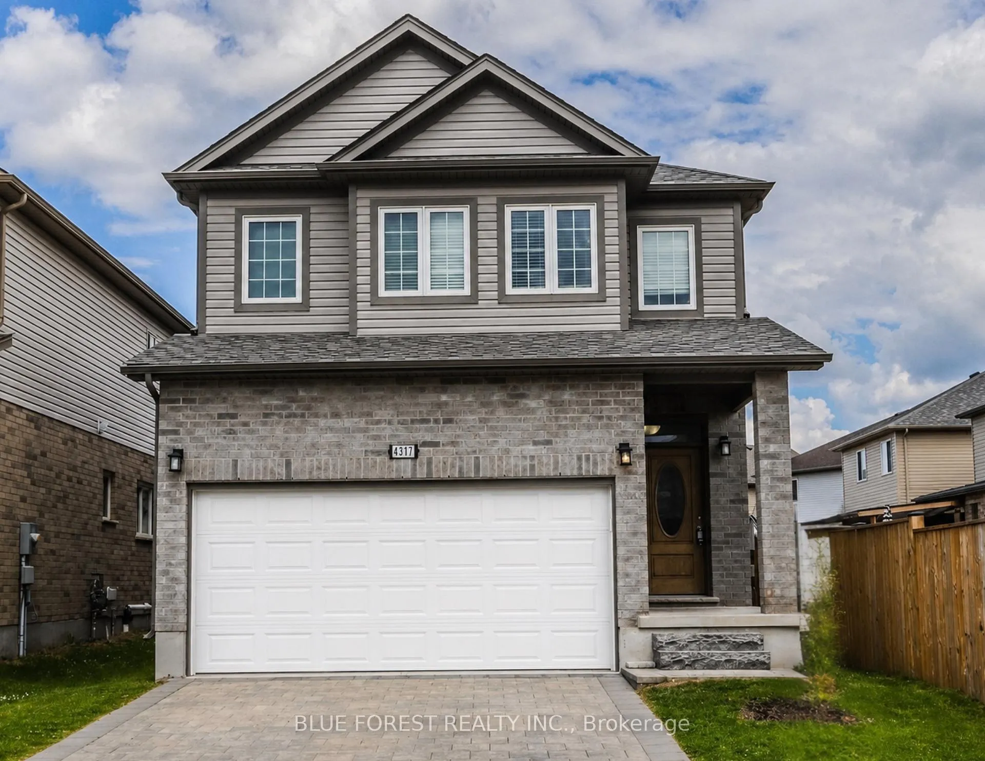 Front of 4377 Lismer Lane