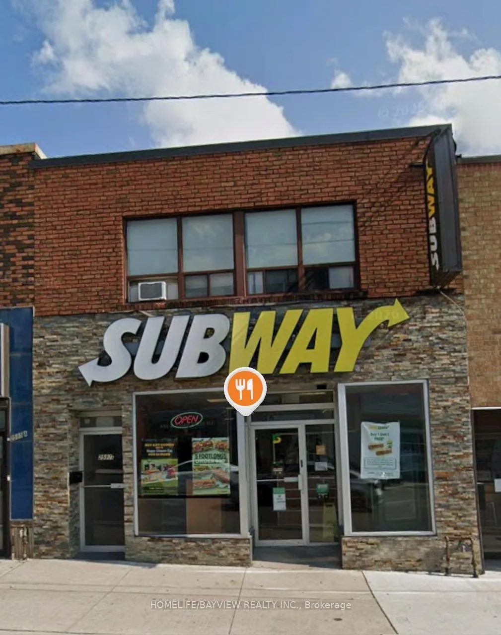 Front of Unit 200, 2597 Eglinton Avenue W