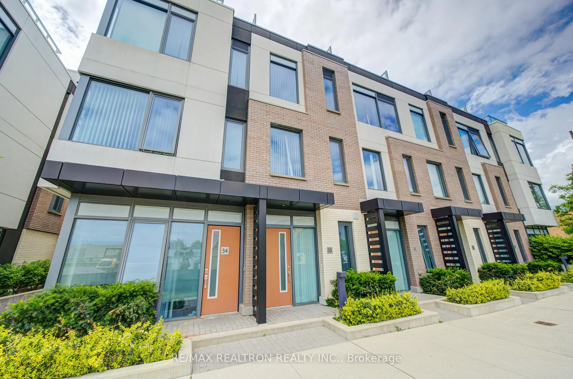Front of Unit Th33, 1050 Portage Parkway