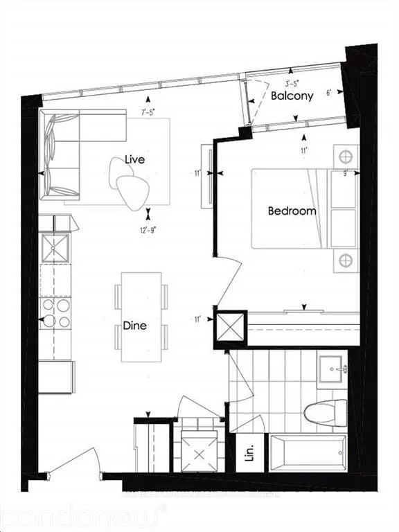 Photo 10 of Unit 1011, 77 Mutual Street, Toronto, Church-Yonge Corridor — HOMEH