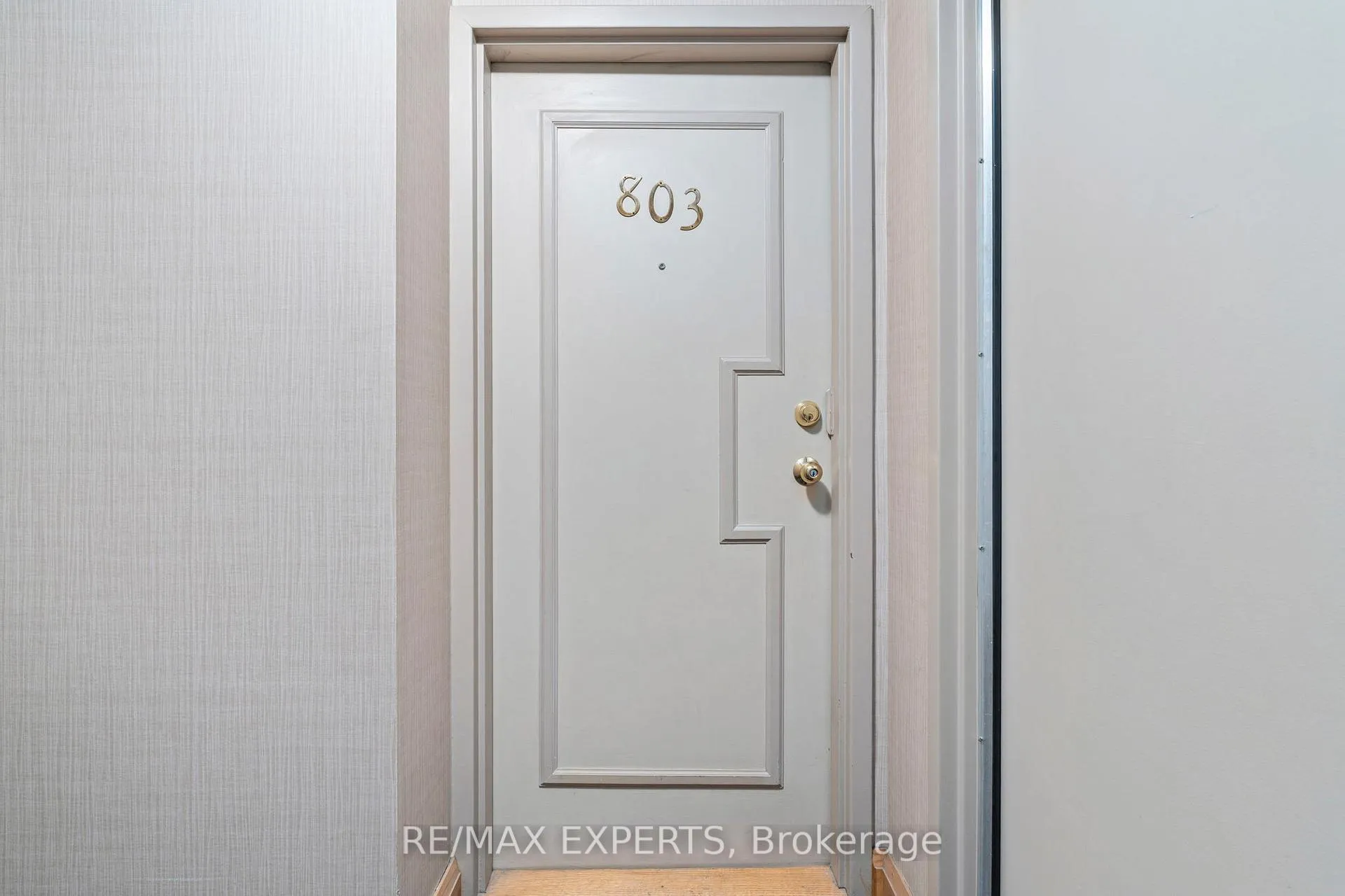 Front of Unit 803, 10 Martha Eaton Way