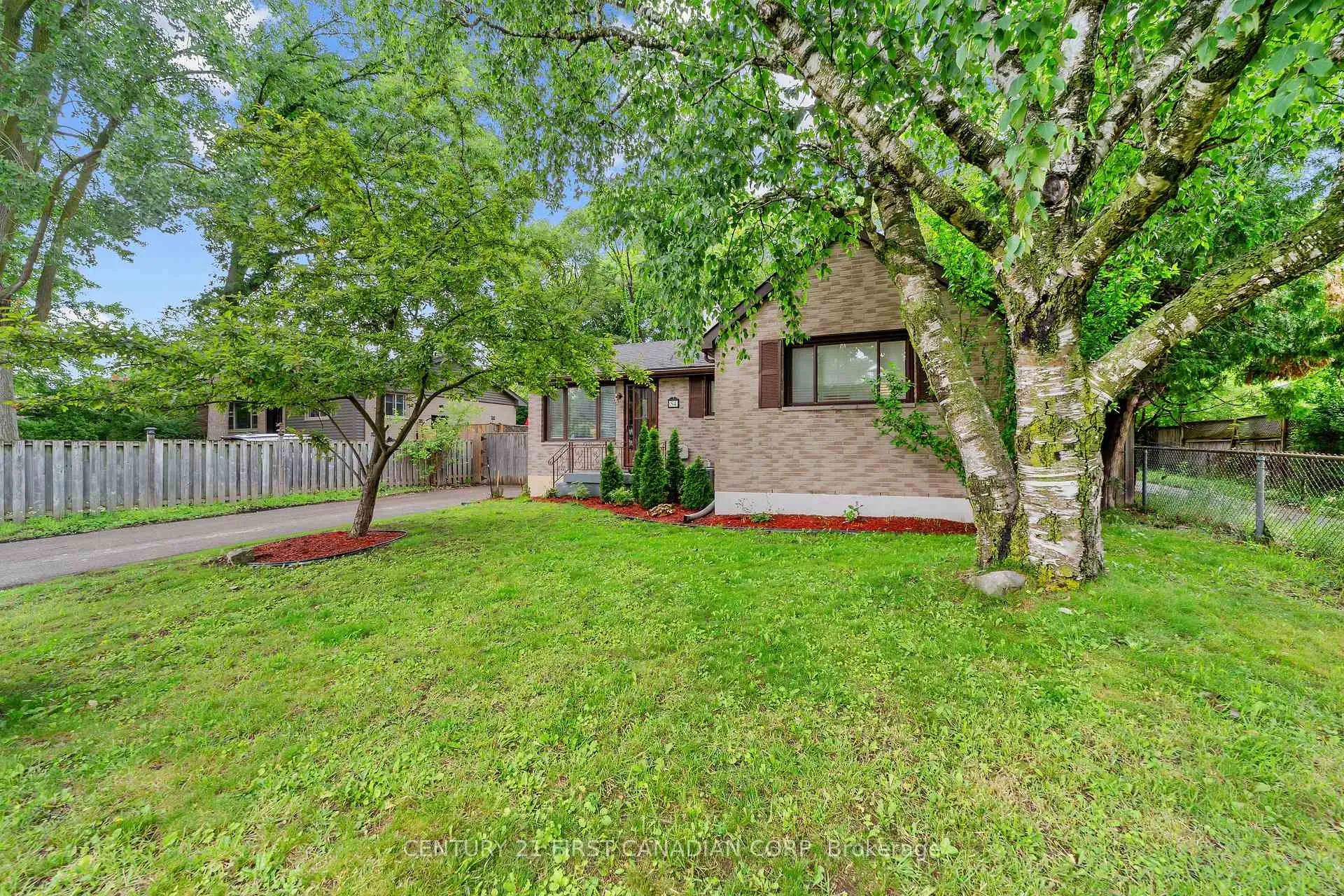 Front of 54 Manitoulin Drive