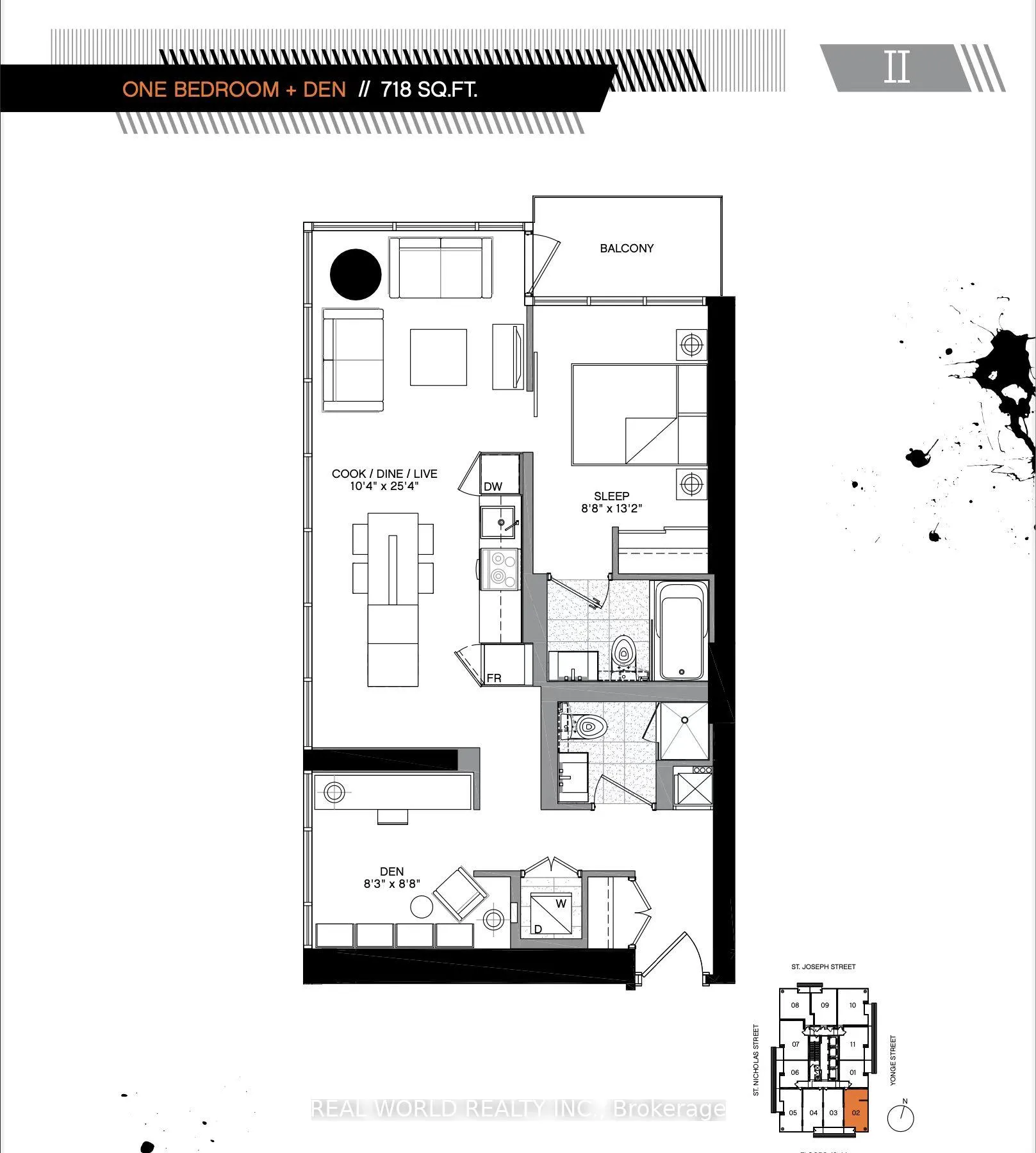 Photo 4 of Unit 2202, 5 St Joseph Street, Toronto, Bay Street Corridor — HOMEH